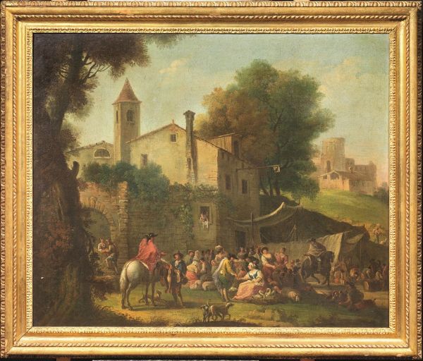 Scuola veneta, sec. XVIII  - Asta ARCADE | Dipinti dal XVI al XVIII secolo - Associazione Nazionale - Case d'Asta italiane
