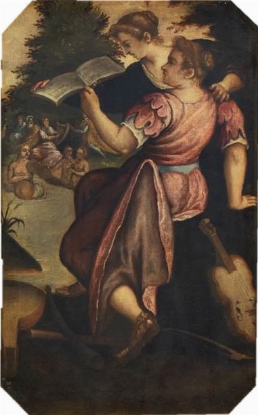Scuola veneta, sec. XVII  - Asta ARCADE | Dipinti dal XVI al XVIII secolo - Associazione Nazionale - Case d'Asta italiane