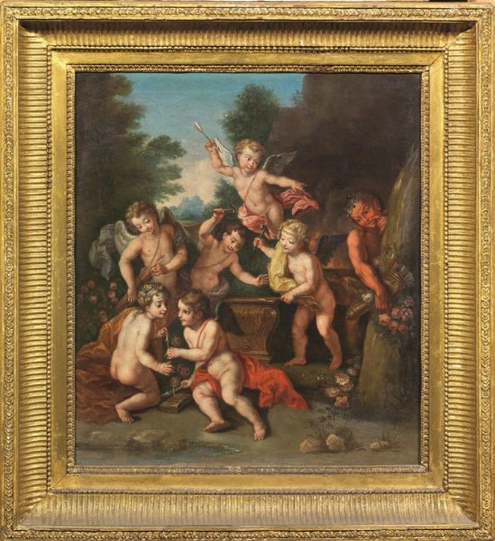 Scuola francese, sec. XVIII  - Asta ARCADE | Dipinti dal XVI al XVIII secolo - Associazione Nazionale - Case d'Asta italiane