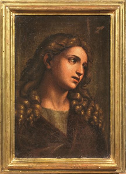Seguace di Raffaello, secc. XVI-XVII  - Asta ARCADE | Dipinti dal XVI al XVIII secolo - Associazione Nazionale - Case d'Asta italiane