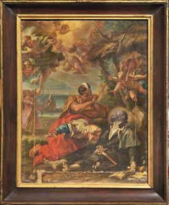 Scuola romana, sec. XVII  - Asta ARCADE | Dipinti dal XVI al XVIII secolo - Associazione Nazionale - Case d'Asta italiane