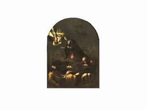 Scuola veronese, sec. XVII  - Asta ARCADE | Dipinti dal XVI al XVIII secolo - Associazione Nazionale - Case d'Asta italiane