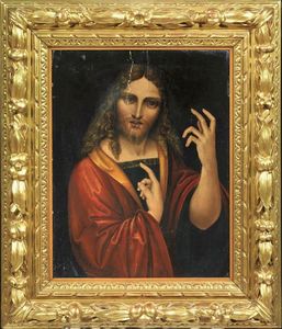 Seguace di Leonardo da Vinci, sec. XVI  - Asta ARCADE | Dipinti dal XVI al XVIII secolo - Associazione Nazionale - Case d'Asta italiane