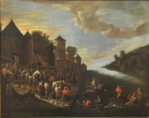 Artista nordico, sec. XVII  - Asta ARCADE | Dipinti dal XVI al XVIII secolo - Associazione Nazionale - Case d'Asta italiane