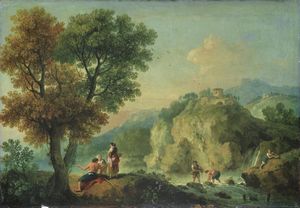 Francesco Zuccarelli  - Asta ARCADE | Dipinti dal XVI al XVIII secolo - Associazione Nazionale - Case d'Asta italiane