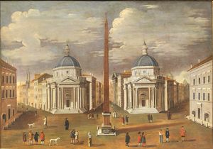 Scuola romana, sec. XVIII  - Asta ARCADE | Dipinti dal XVI al XVIII secolo - Associazione Nazionale - Case d'Asta italiane
