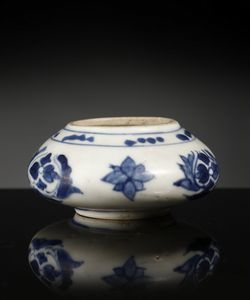 Arte Cinese - Lavapennelli in porcellana Cina, dinastia Ming (1368-1644), secolo XVII