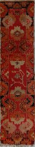 . - Frammento di tappeto tibetano  Tibet, inizio XX secolo