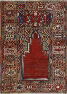 . - Tappeto Konya Ladik Anatolia, fine XIX secolo