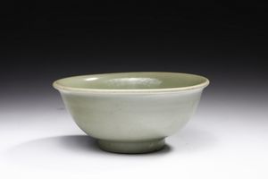 Arte Cinese - Tazza celadon  Cina, dinastia Ming (1368-1644)