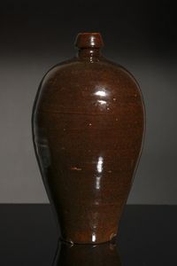 Arte Cinese - Meiping monocromo bruno Cina, dinastia Song/Jin