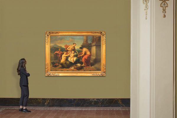 Scuola toscana, sec. XIX  - Asta ARCADE | Dipinti dal XIX al XX secolo - Associazione Nazionale - Case d'Asta italiane