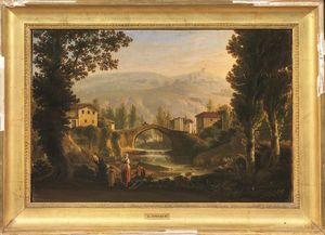 GHERARDI GIUSEPPE : Giuseppe Gherardi  - Asta ARCADE | Dipinti dal XIX al XX secolo - Associazione Nazionale - Case d'Asta italiane