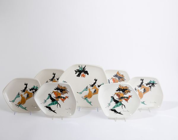 ,Leonor Fini : Societ Ceramica Italiana, Laveno, 1950 ca  - Asta Arti decorative del XX secolo | Cambi Time - Associazione Nazionale - Case d'Asta italiane