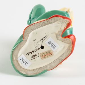 Ceramica Zaccagnini, Firenze, 1950 ca Pisolo  - Asta Arti decorative del XX secolo | Cambi Time - Associazione Nazionale - Case d'Asta italiane