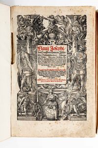 ,Flavio Giuseppe - Flavij Josephi Flavij Josephi...Historien und Bucher...Strassburg, Theodosium Rihel,1590