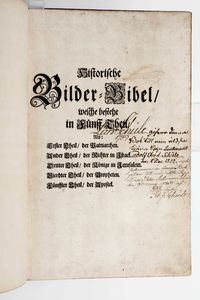 ,Kraus, Johann-Ulrich - Kraus, Johann-Ulrich Historische Bilder Bibel...In Augsburg, 1700