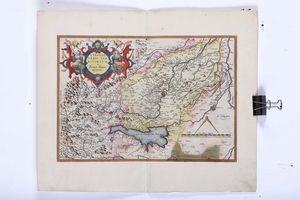 ,Abrahamus Ortelius - Veronae Urbis territorium a Bernardo Brognolo...<BR>Anversa, 1579.