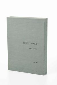 ,Giuseppe Viviani - Opera grafica. Cittaella, Bino Rebbellato editore, 1960.