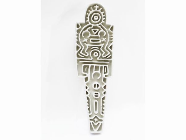 ,Pop Art Editions : Totem (Concrete), da un modello di Keith Haring  - Asta Arte Moderna e Contemporanea - Associazione Nazionale - Case d'Asta italiane