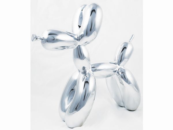 ,Editions Studio : Balloon Dog (Silver), da un modello di Jeff Koons  - Asta Arte Moderna e Contemporanea - Associazione Nazionale - Case d'Asta italiane