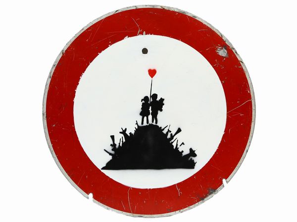 ,Banksy (after) : Kids on a Gun Hill  - Asta Arte Moderna e Contemporanea - Associazione Nazionale - Case d'Asta italiane