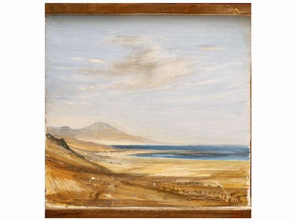 ,Luciano Guarnieri : Il golfo Aqaba 1973  - Asta Arte Moderna e Contemporanea - Associazione Nazionale - Case d'Asta italiane