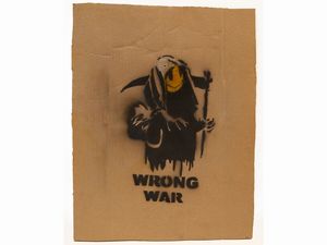 ,Banksy (after) : Wrong war  - Asta Arte Moderna e Contemporanea - Associazione Nazionale - Case d'Asta italiane
