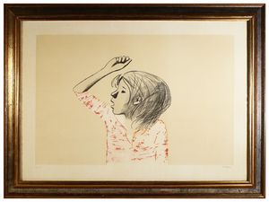 ,Xavier Bueno - Ritratto di bambina