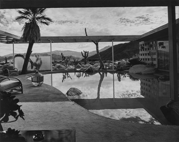 ,Julius Shulman : Loewy Residence, Palm Springs, Albert Frey  - Asta Fotografia - Associazione Nazionale - Case d'Asta italiane