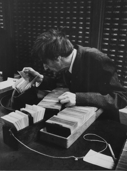 ,Mario De Biasi : New York, topo di biblioteca  - Asta Fotografia - Associazione Nazionale - Case d'Asta italiane