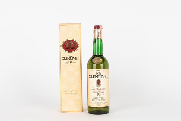 ,Scozia : Glenlivet 12 YO  - Asta Vini e Distillati - Associazione Nazionale - Case d'Asta italiane