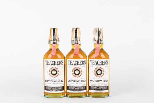 ,Scozia : Teachers Highland Cream Scotch Whisky  - Asta Vini e Distillati - Associazione Nazionale - Case d'Asta italiane