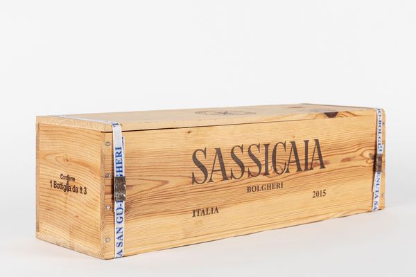 ,Toscana : Sassicaia 3 Litri  - Asta Vini e Distillati - Associazione Nazionale - Case d'Asta italiane