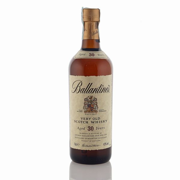 Ballantine's, 30 Years  - Asta Vini e Distillati Web Only - Associazione Nazionale - Case d'Asta italiane