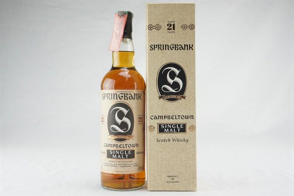 Springbank  - Asta Rum, Whisky e Distillati da Collezione | Asta a Tempo - Associazione Nazionale - Case d'Asta italiane