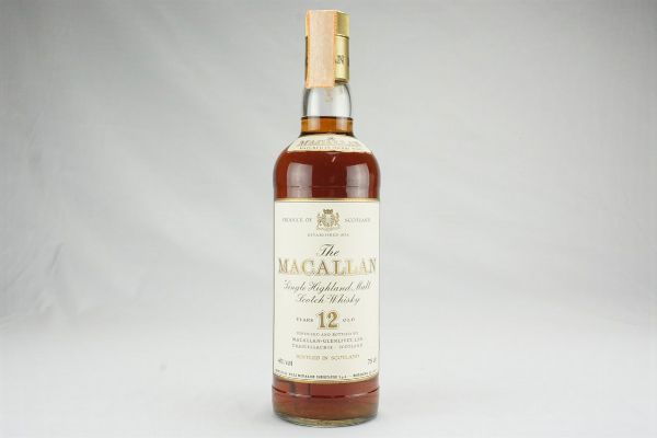 Macallan  - Asta Rum, Whisky e Distillati da Collezione | Asta a Tempo - Associazione Nazionale - Case d'Asta italiane