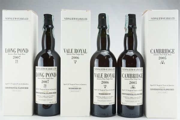 Selezione Long Pond  - Asta Rum, Whisky e Distillati da Collezione | Asta a Tempo - Associazione Nazionale - Case d'Asta italiane