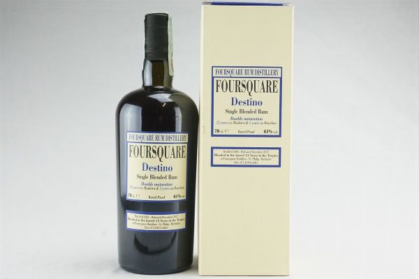 Foursquare Destino 2003  - Asta Rum, Whisky e Distillati da Collezione | Asta a Tempo - Associazione Nazionale - Case d'Asta italiane