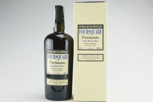 Foursquare Patrimonio 2004  - Asta Rum, Whisky e Distillati da Collezione | Asta a Tempo - Associazione Nazionale - Case d'Asta italiane