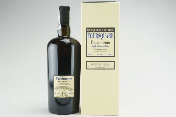Foursquare Patrimonio 2004  - Asta Rum, Whisky e Distillati da Collezione | Asta a Tempo - Associazione Nazionale - Case d'Asta italiane