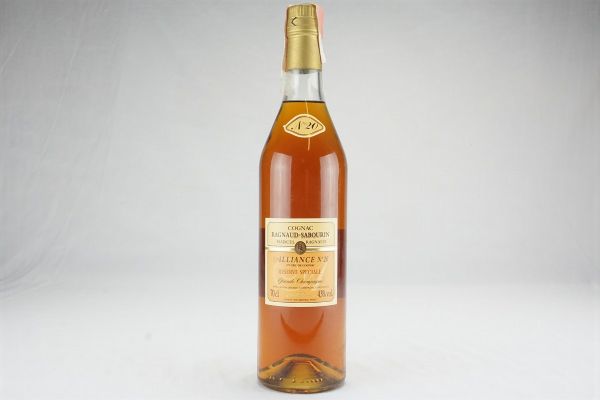Cognac Grande Champagne Alliance N. 20 Reserve Speciale Ragnaud-Sabourin  - Asta Rum, Whisky e Distillati da Collezione | Asta a Tempo - Associazione Nazionale - Case d'Asta italiane