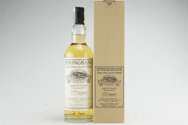 Springbank 1990  - Asta Rum, Whisky e Distillati da Collezione | Asta a Tempo - Associazione Nazionale - Case d'Asta italiane