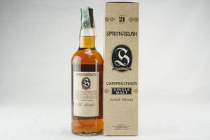 Springbank  - Asta Rum, Whisky e Distillati da Collezione | Asta a Tempo - Associazione Nazionale - Case d'Asta italiane