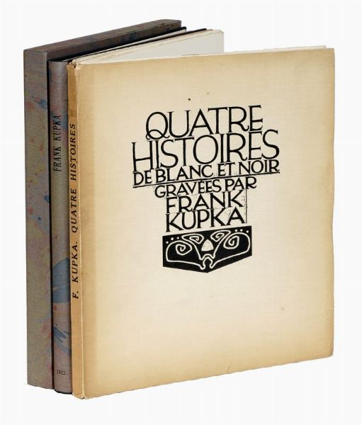 FRANTISEK KUPKA : Quatre Histoires de Blanc et Noir...  - Asta Libri, autografi e manoscritti - Associazione Nazionale - Case d'Asta italiane