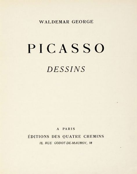 GEORGE WALDEMAR : Henri Matisse. Dessins.  - Asta Libri, autografi e manoscritti - Associazione Nazionale - Case d'Asta italiane