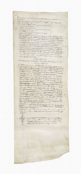 Raccolta di 15 pergamene.  - Asta Libri, autografi e manoscritti - Associazione Nazionale - Case d'Asta italiane
