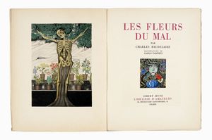 CHARLES BAUDELAIRE - Les Fleurs du Mal. [...] Illustrations de Carlo Farneti.