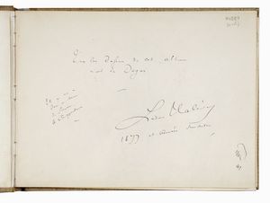 DANIEL HALVY : Edgar Degas. Album De Dessins.  - Asta Libri, autografi e manoscritti - Associazione Nazionale - Case d'Asta italiane
