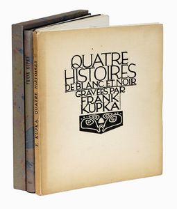 FRANTISEK KUPKA : Quatre Histoires de Blanc et Noir...  - Asta Libri, autografi e manoscritti - Associazione Nazionale - Case d'Asta italiane